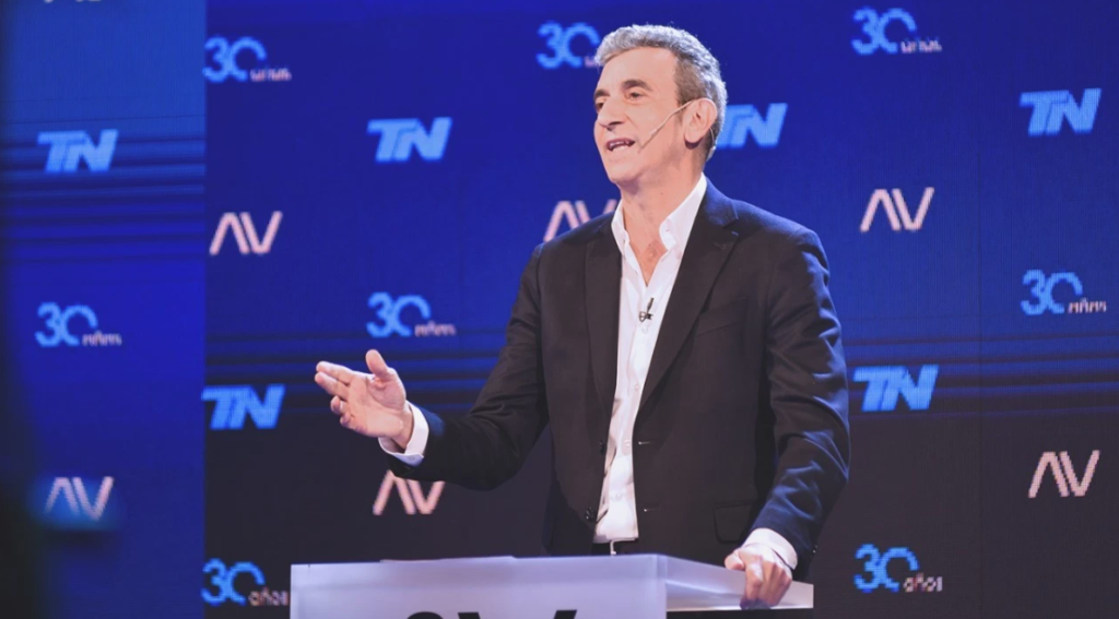 Florencio Randazzo en el debate. Foto (Noticias Argentinas)